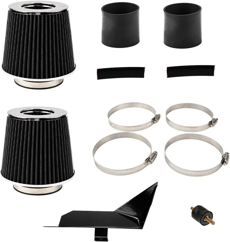 AUTOSITY Air Intake Kit, Cold Air Intake w/Filter Replacement for 2009-2019 350Z 3.7L V6, 2008-2013 G37 3.7L V6 (Black) - Image 4